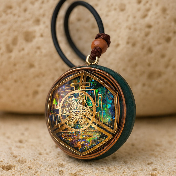 Pendentif Énergétique "Alignement Sacré"