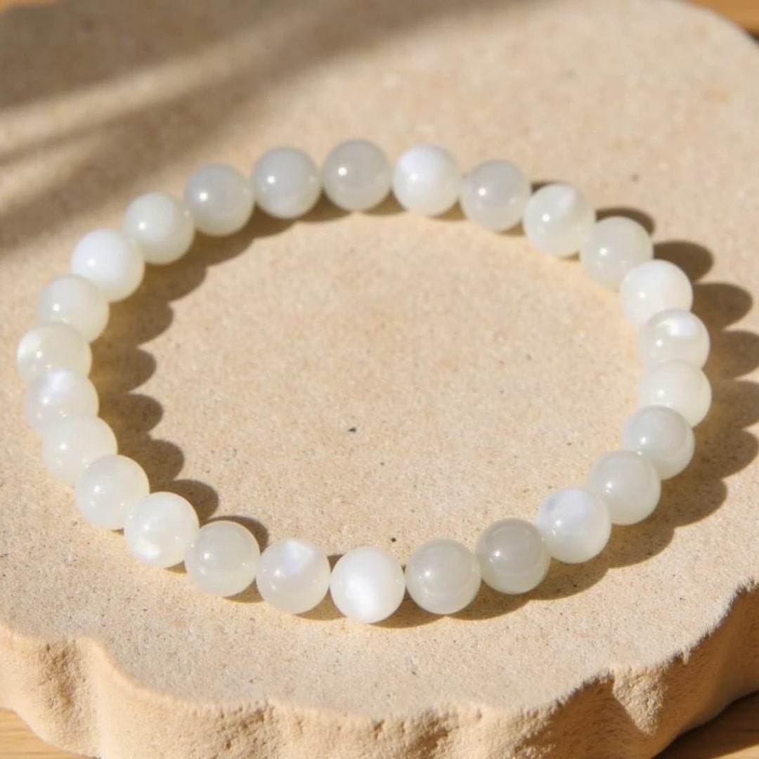Bracelet "Sensibilité Féminine" en Pierre de Lune