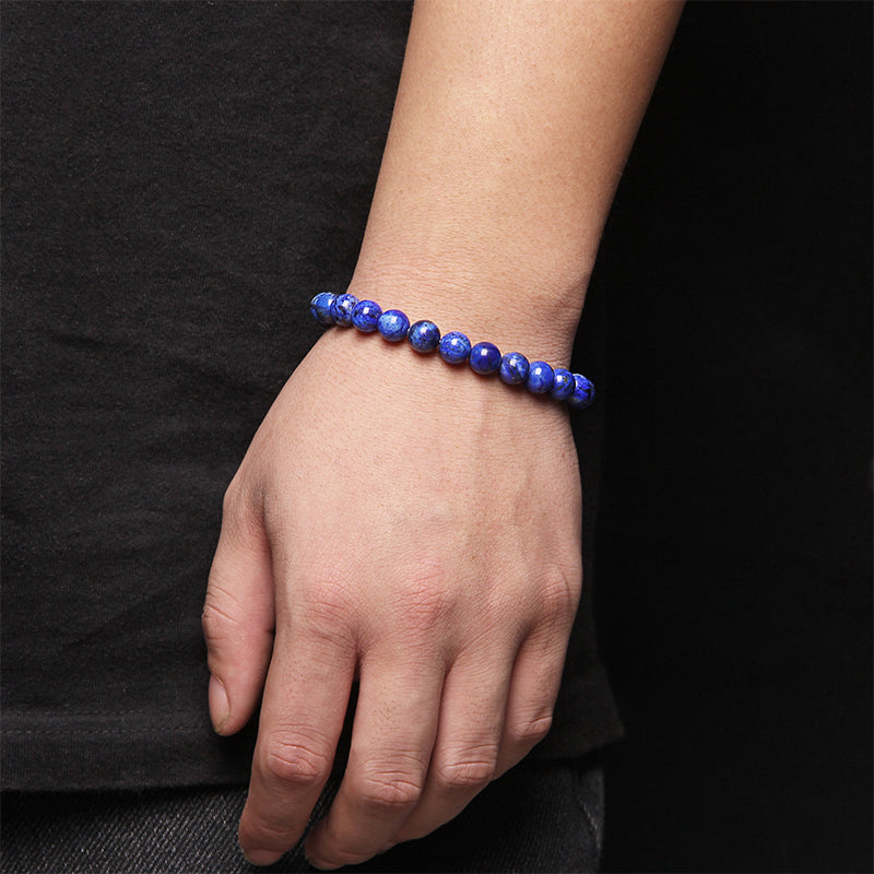 Bracelet "Expression" en Lapis Lazuli