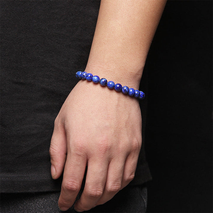 Bracelet "Expression" en Lapis Lazuli