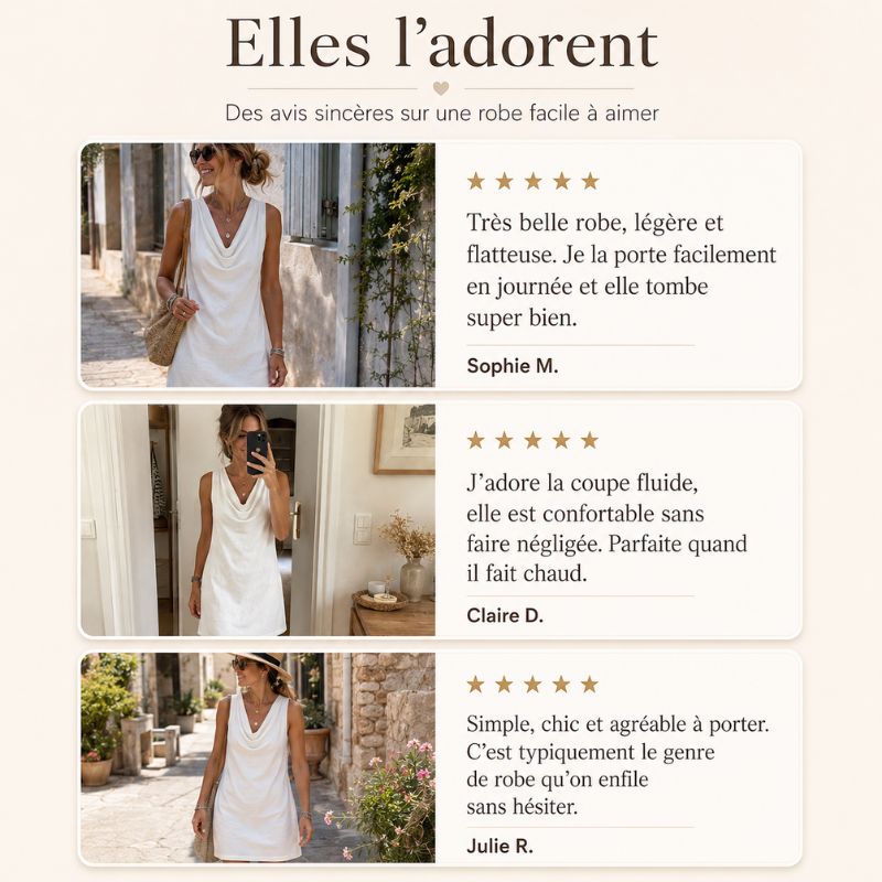 Robe Vendôme | Robe d'été élégante et confortable