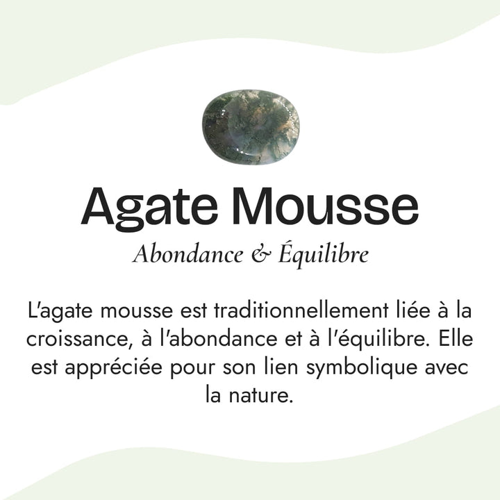 Bracelet "Équilibre & Protection" en Oeil de Tigre & Agate Mousse