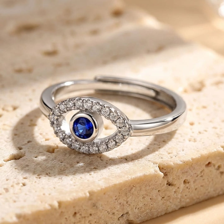 Bague Ajustable "Mauvais Oeil"