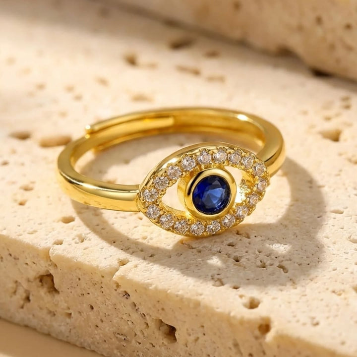 Bague Ajustable "Mauvais Oeil"