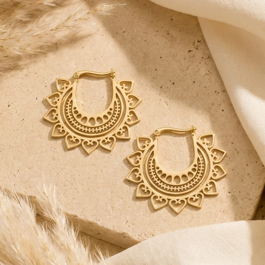 Boucles d'Oreilles "Sundari"