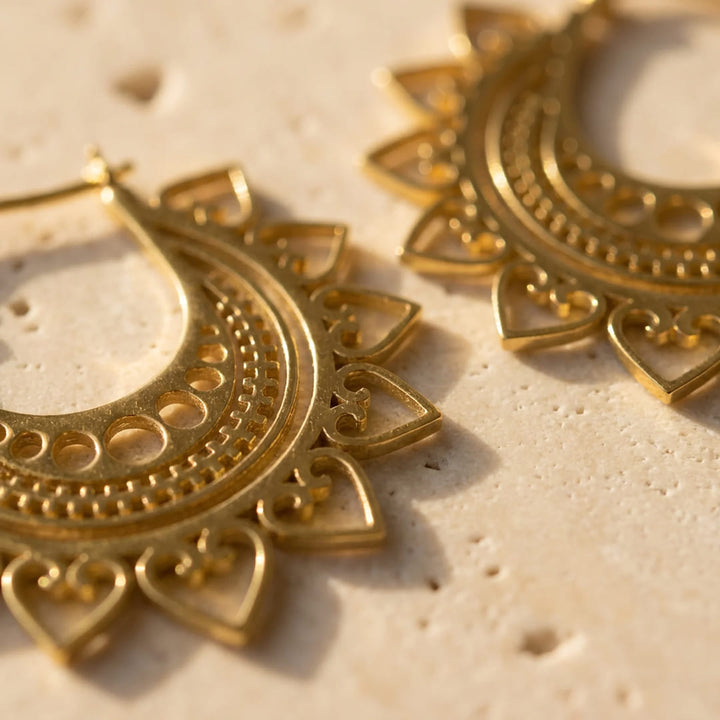 Boucles d'Oreilles "Sundari"