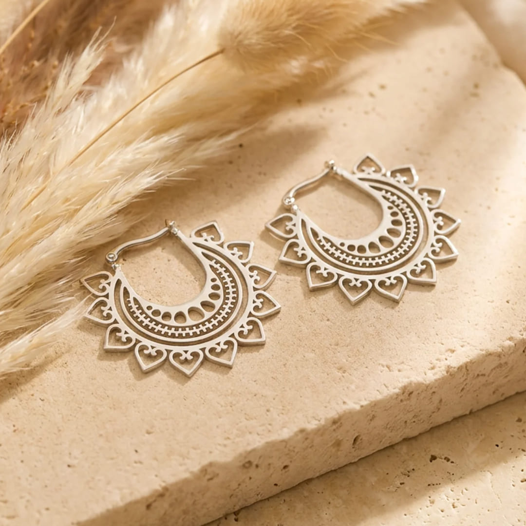 Boucles d'Oreilles "Sundari"