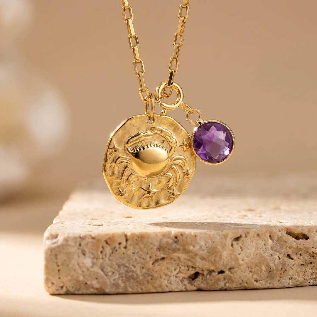Pendentif "Signe & Énergie" avec Pierre Associée