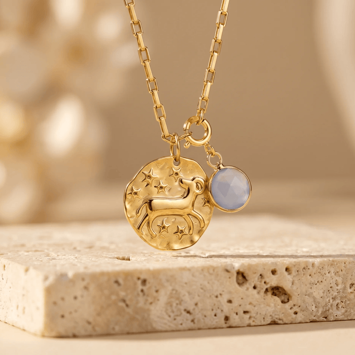 Pendentif "Signe & Énergie" avec Pierre Associée