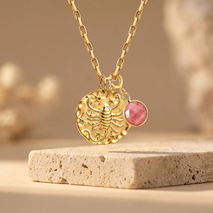 Pendentif "Signe & Énergie" avec Pierre Associée