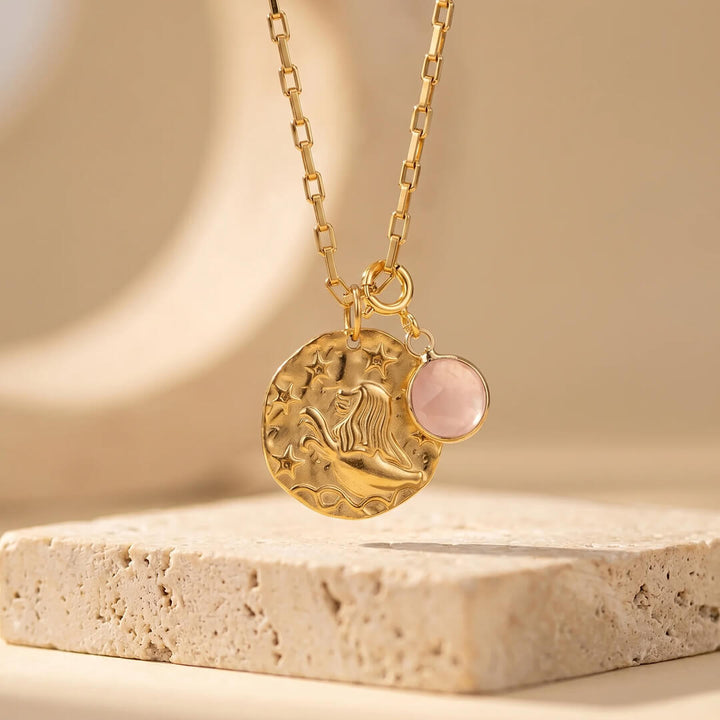 Pendentif "Signe & Énergie" avec Pierre Associée