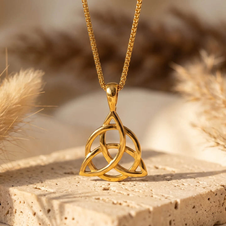 Pendentif "Triquetra" en Acier Inoxydable