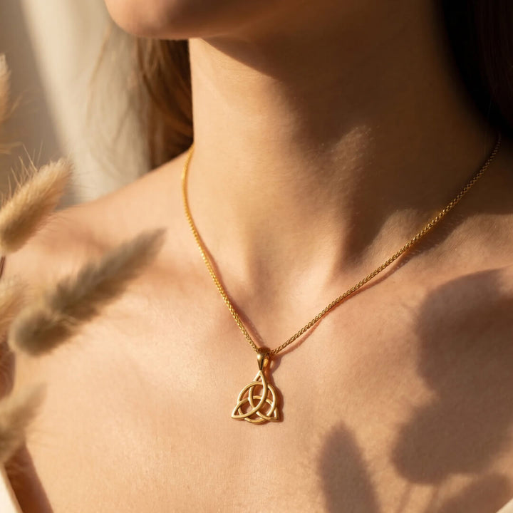 Pendentif "Triquetra" en Acier Inoxydable