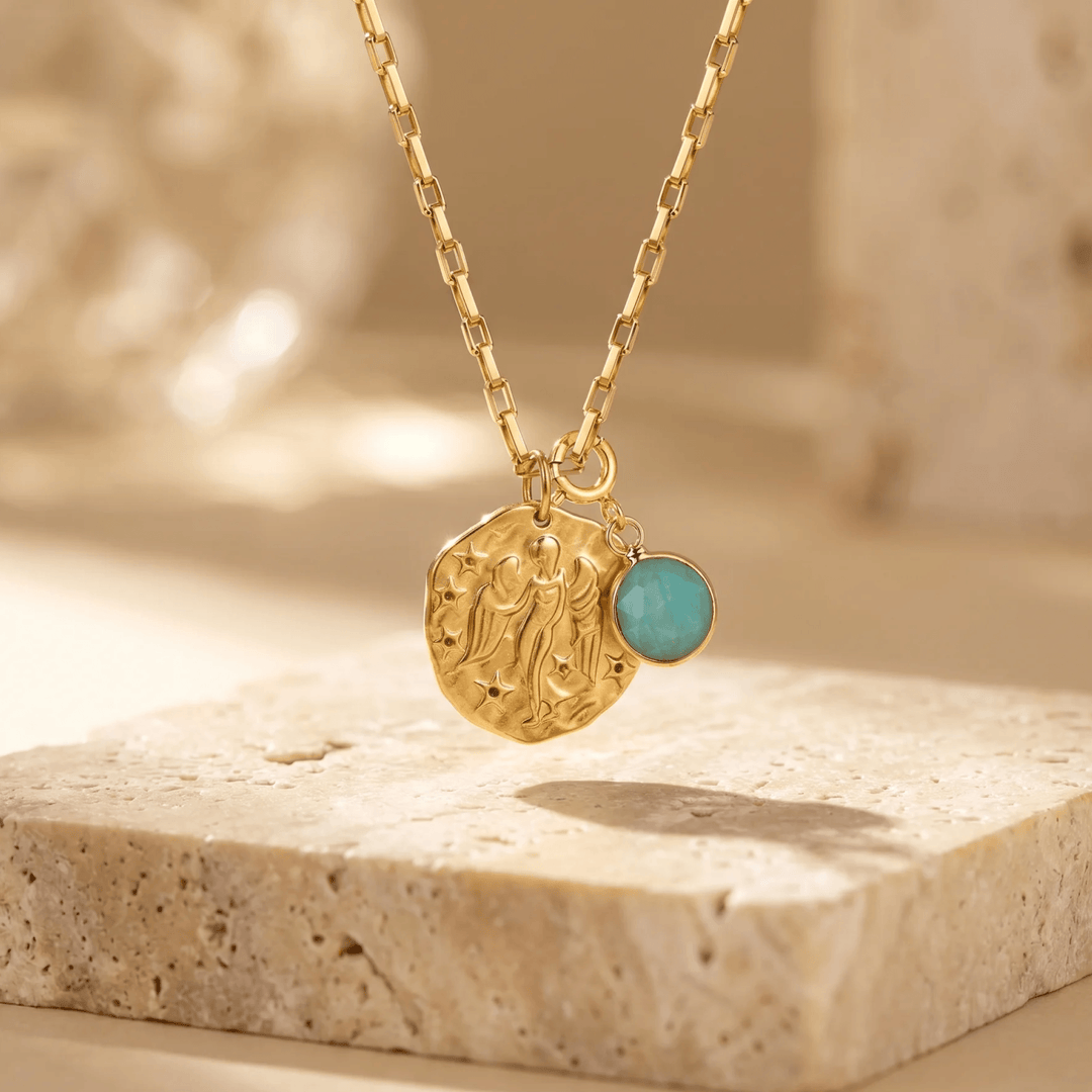 Pendentif "Signe & Énergie" avec Pierre Associée