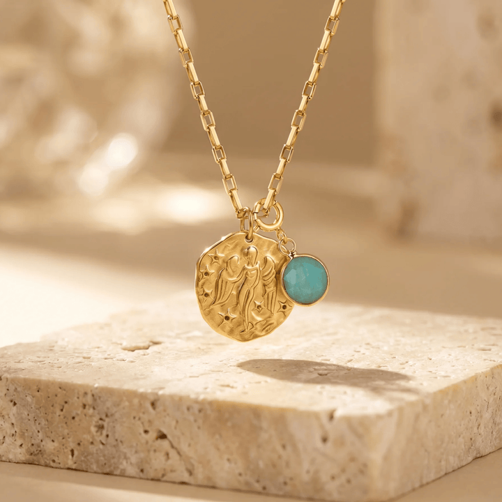 Pendentif "Signe & Énergie" avec Pierre Associée