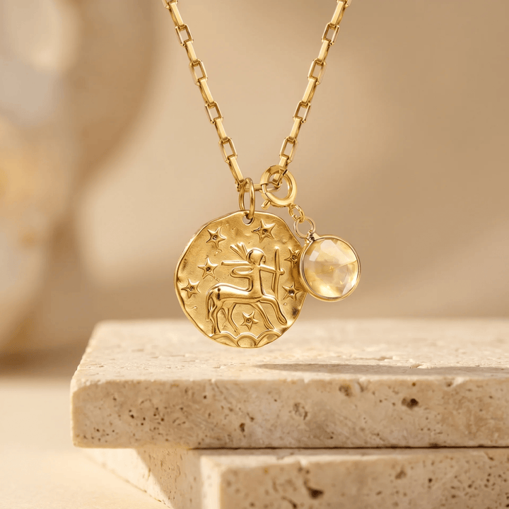 Pendentif "Signe & Énergie" avec Pierre Associée