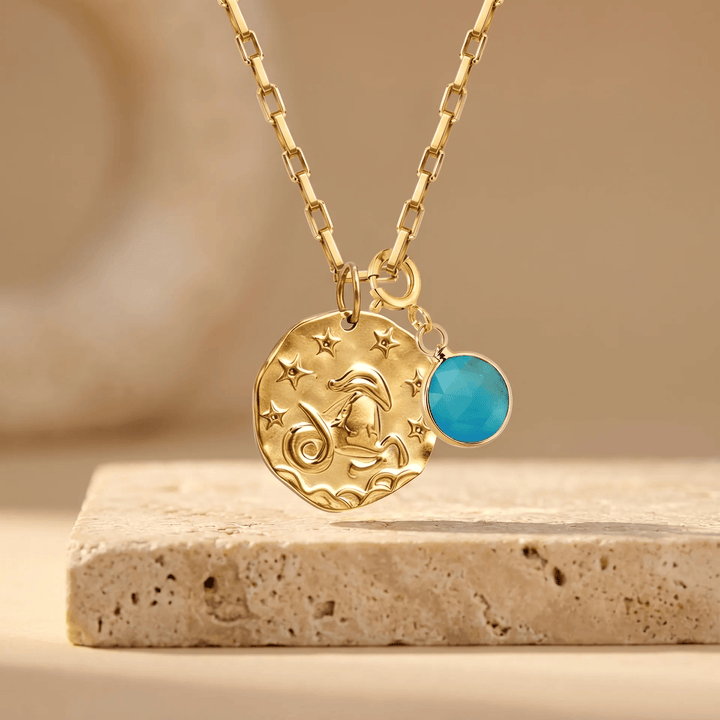 Pendentif "Signe & Énergie" avec Pierre Associée