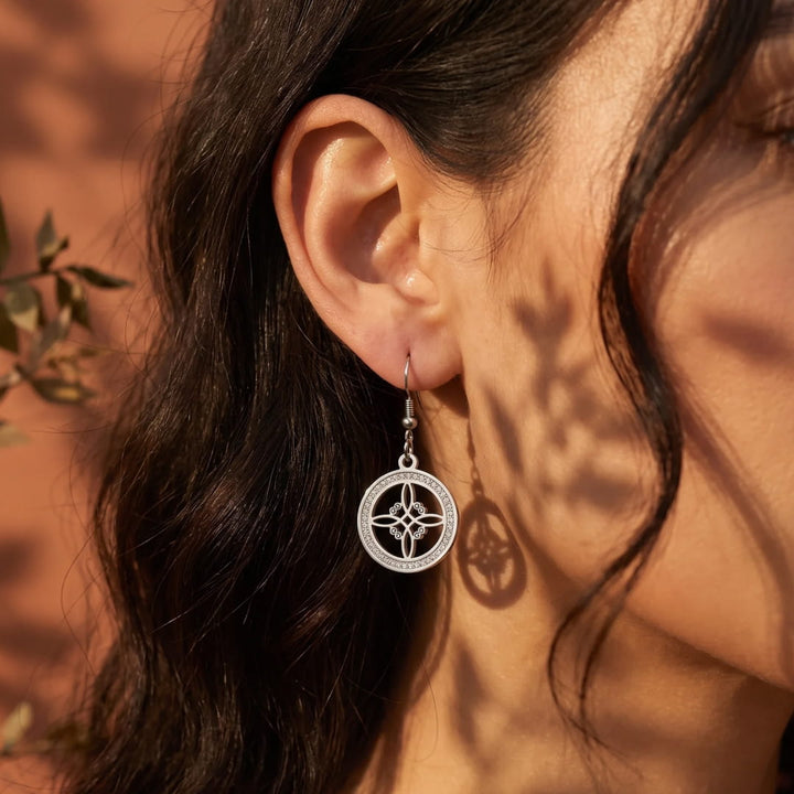 Boucles d’Oreilles “Nœud de Sorcière Sacré”