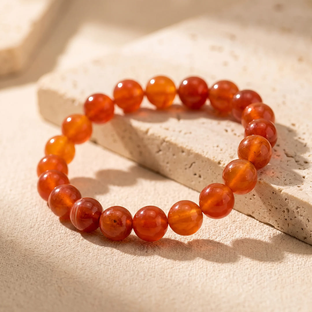 Bracelet en Cornaline