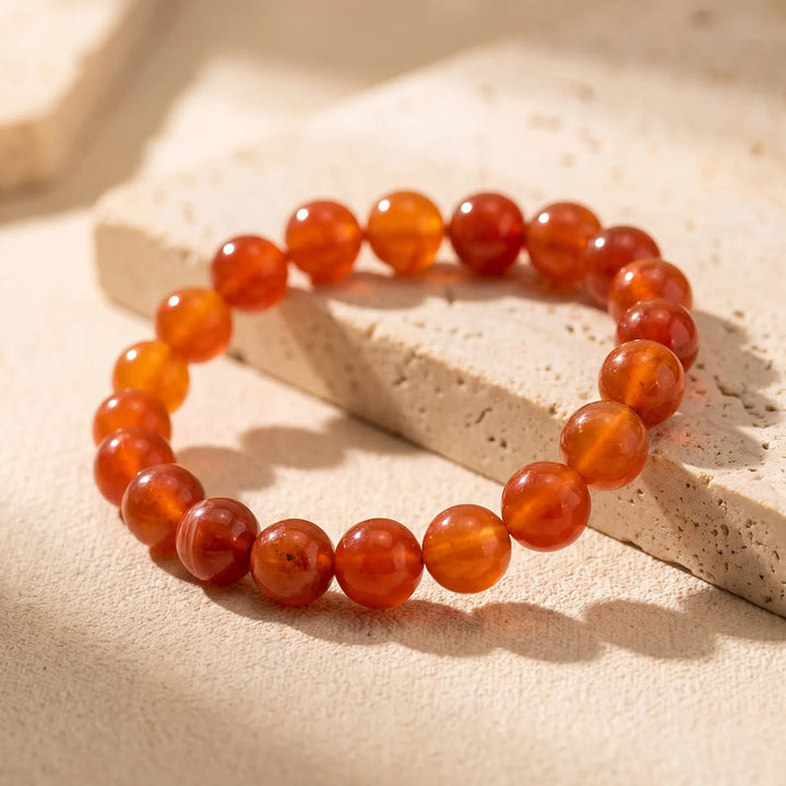 Bracelet en Cornaline