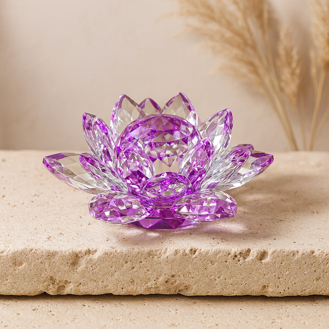 Fleur de Lotus à Facettes