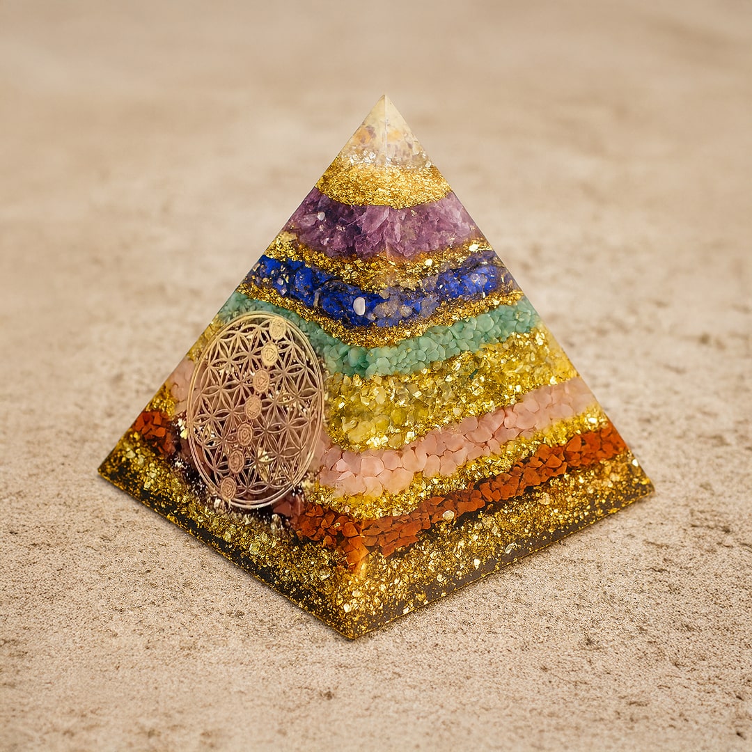 Orgonite Sérénité "7 Chakras"