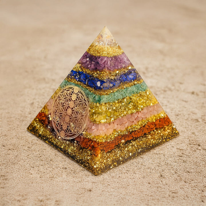 Orgonite Sérénité "7 Chakras"