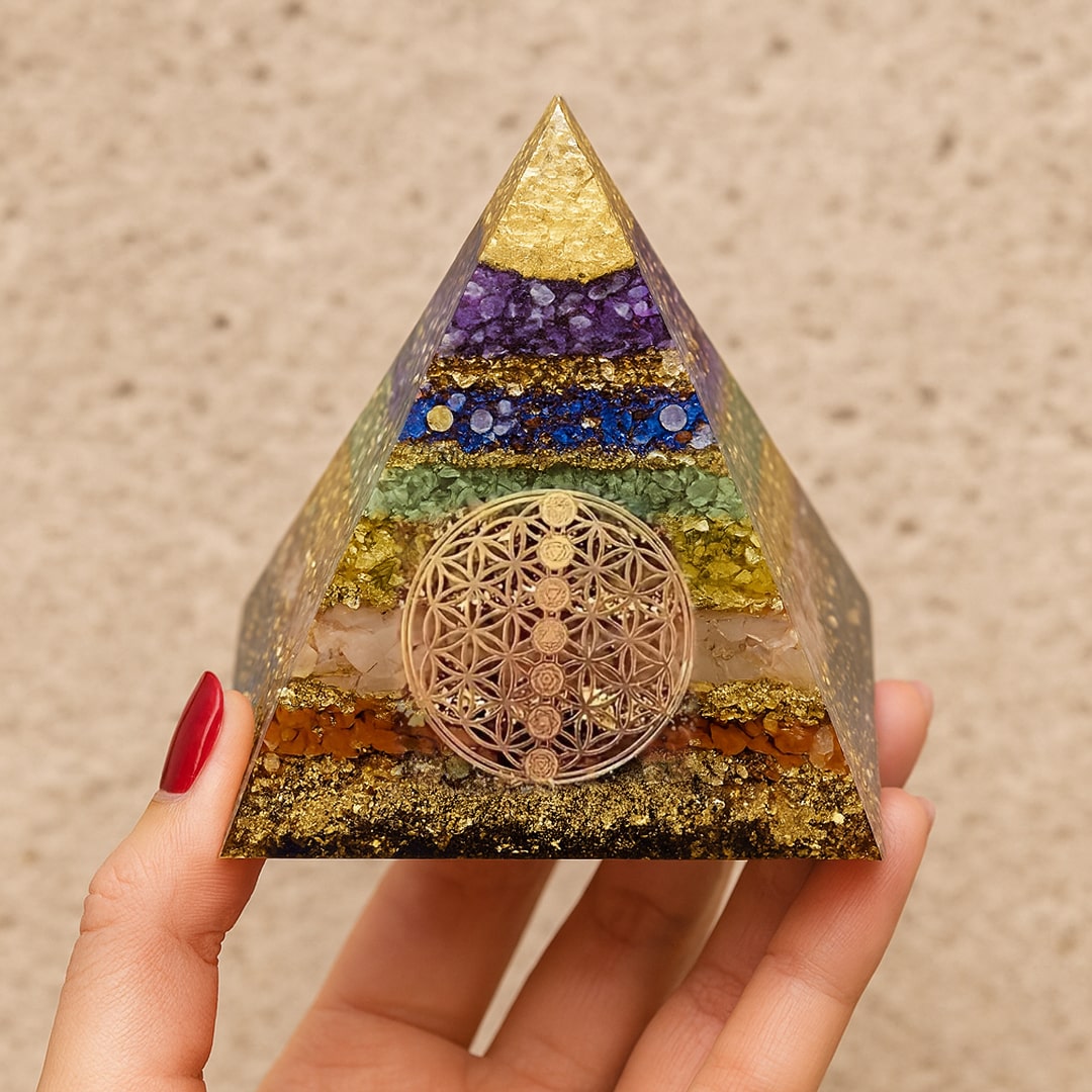 Orgonite Sérénité "7 Chakras"