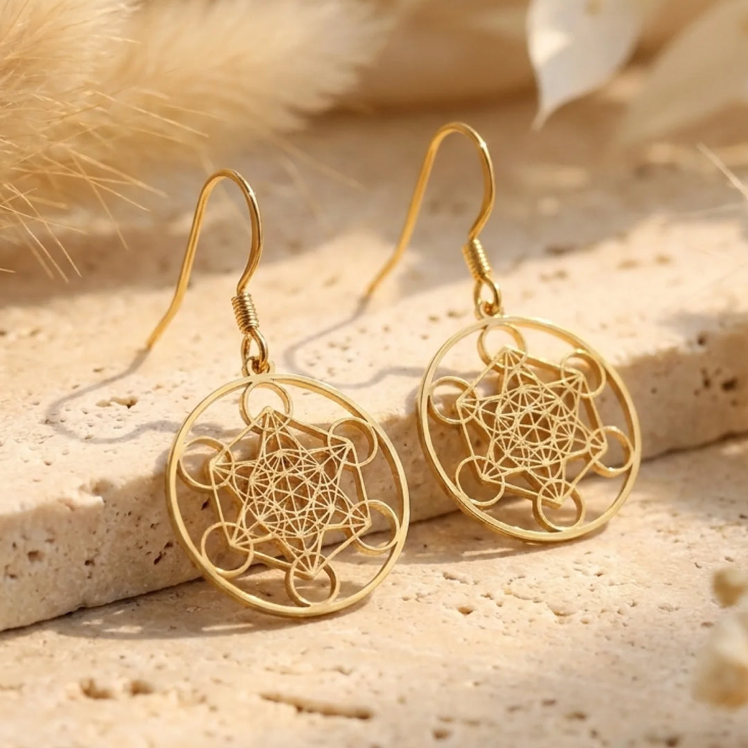 Boucles d'Oreilles Métatron