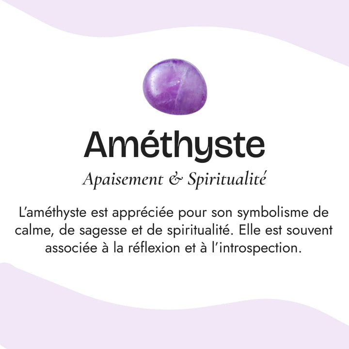 Orgonite "Lotus Divin" en Améthyste