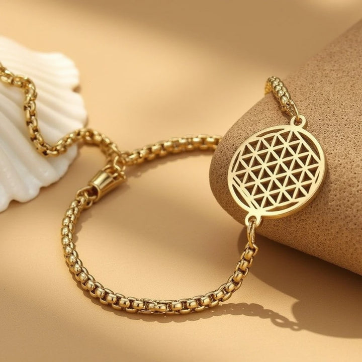 Bracelet "Fleur de vie"