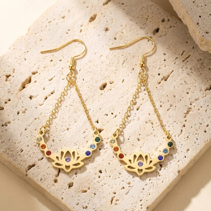 Boucles d'Oreilles "Renaître" Arc de Lumière