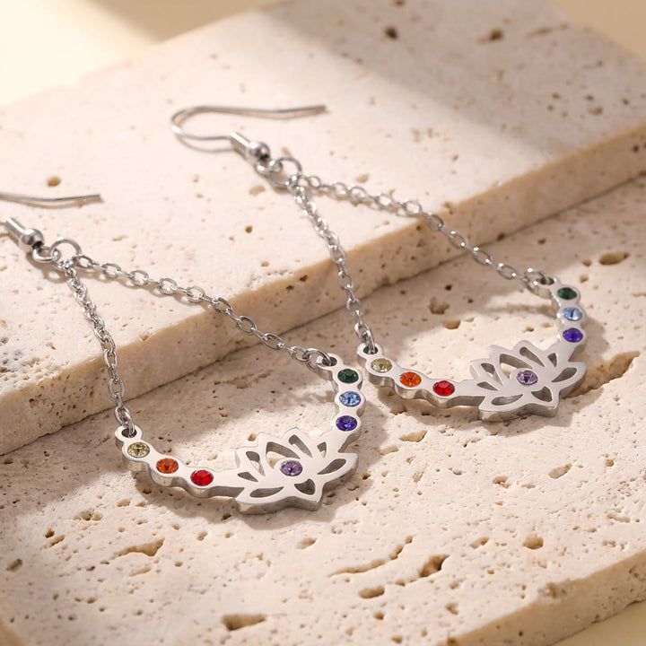 Boucles d'Oreilles "Renaître" Arc de Lumière