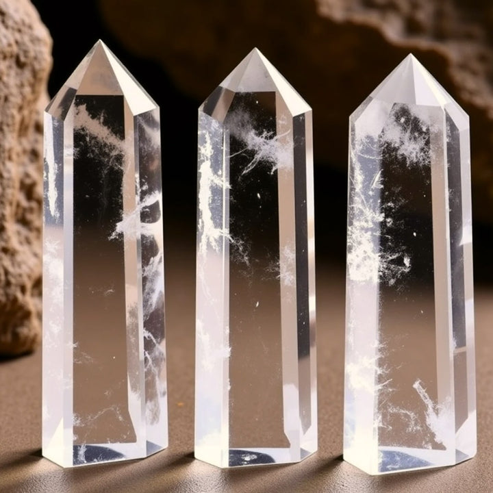 Pointe en Cristal de Roche