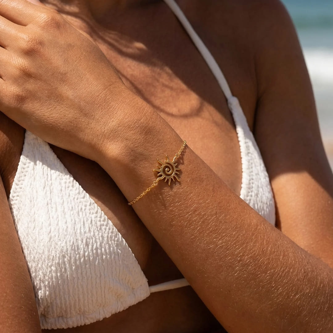Bracelet "Rayon de Vie" Soleil Symbolique