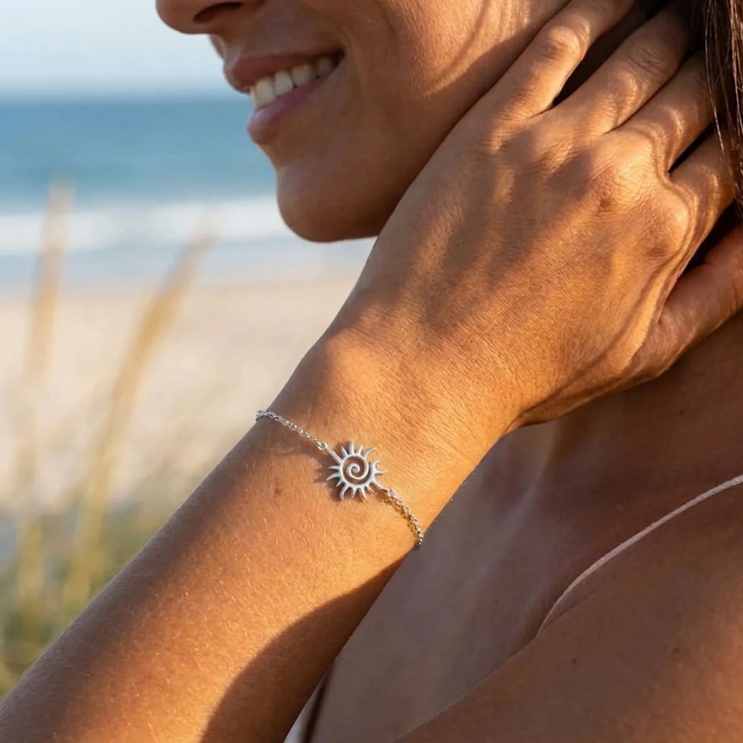 Bracelet "Rayon de Vie" Soleil Symbolique