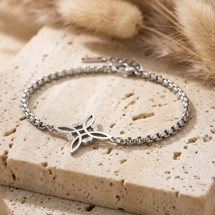 Bracelet "Lien Sacré"- Noeud de Sorcière