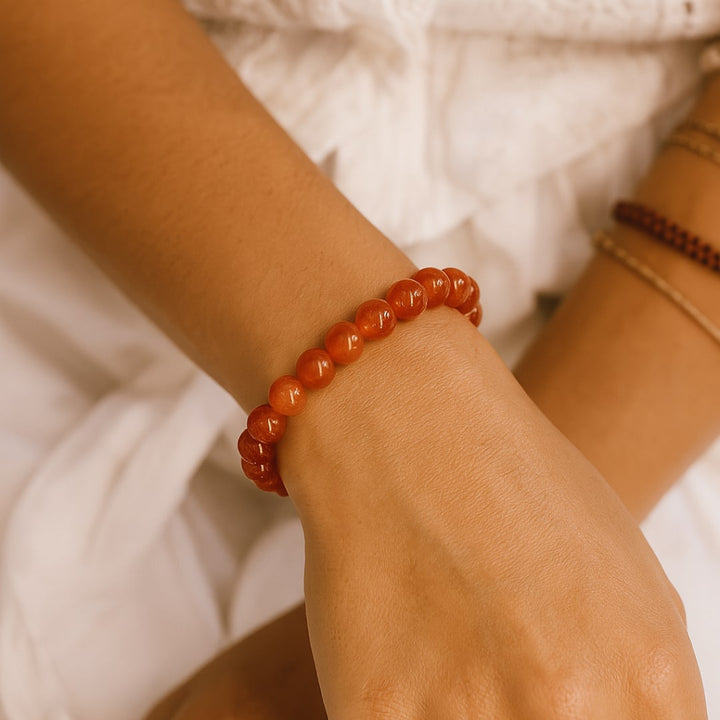 Bracelet en Cornaline