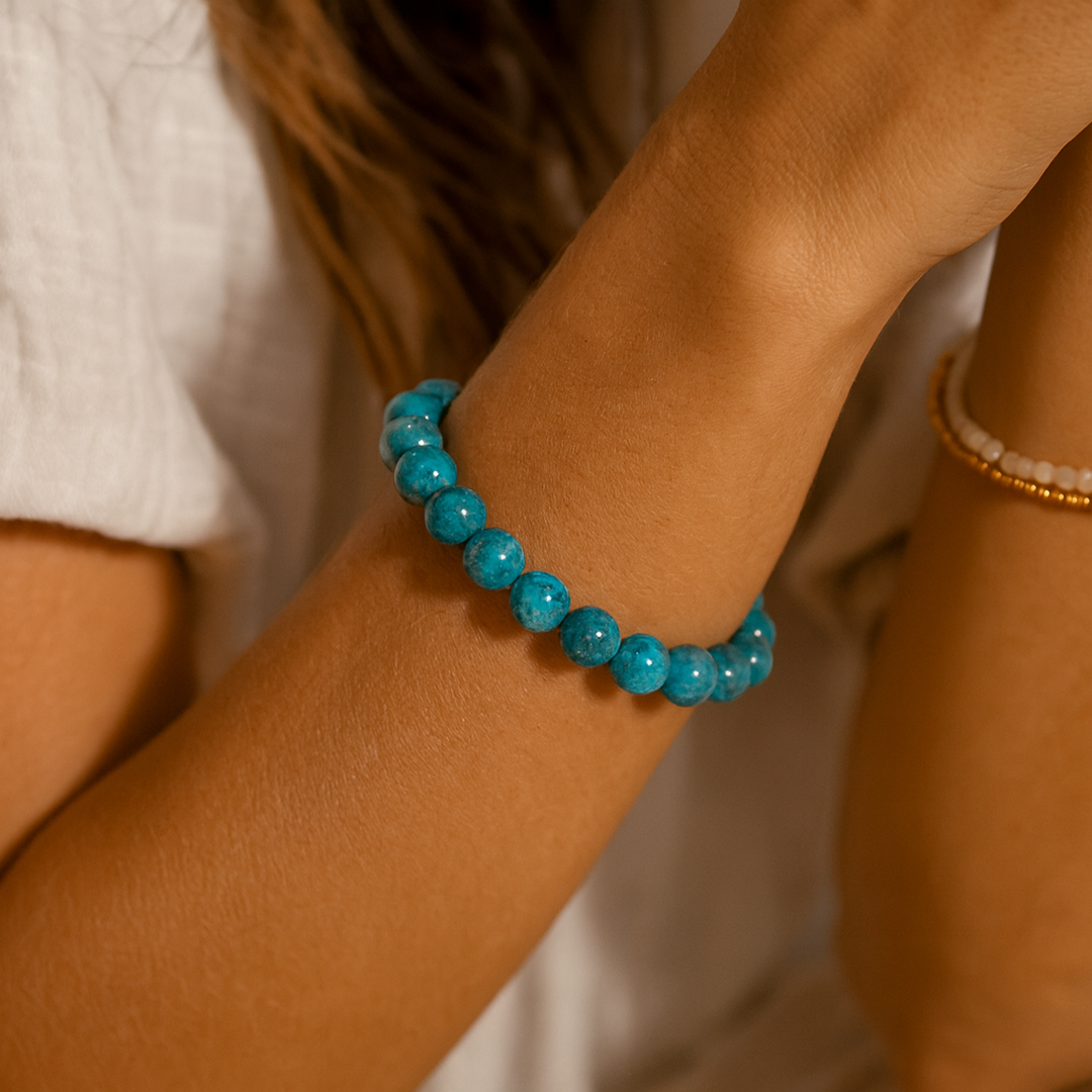 Bracelet "Clarté Intérieure" en Apatite