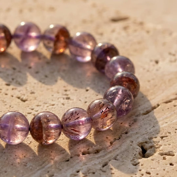 Bracelet "Âme de Lumière" en Auralite 23