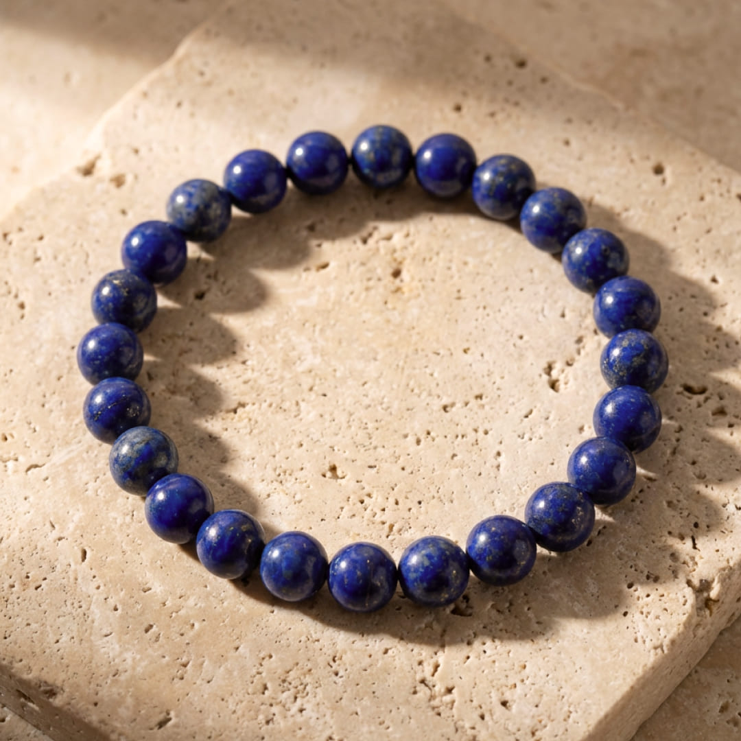 Bracelet "Expression" en Lapis Lazuli