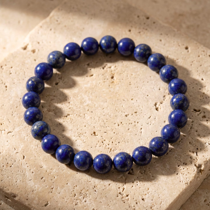 Bracelet "Expression" en Lapis Lazuli