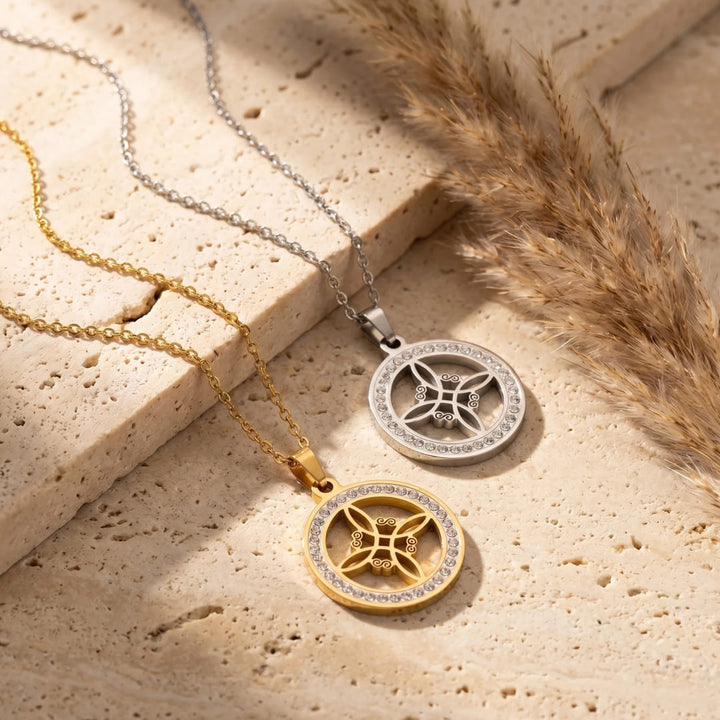 Pendentif "Nœud de Sorcière" - Protection Divine