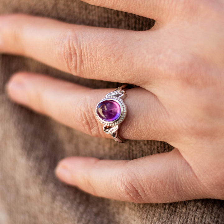 Bague "Accalmie" en Améthyste