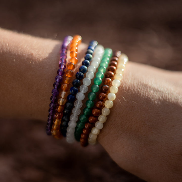 Ensemble "Ouverture des 7 Chakras" en Pierres Naturelles