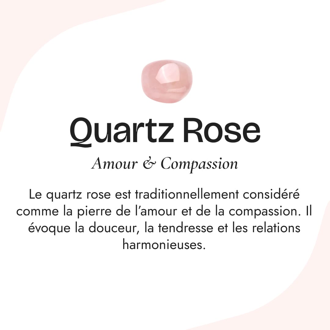Orgonite "Ouverture du Coeur" en Quartz Rose