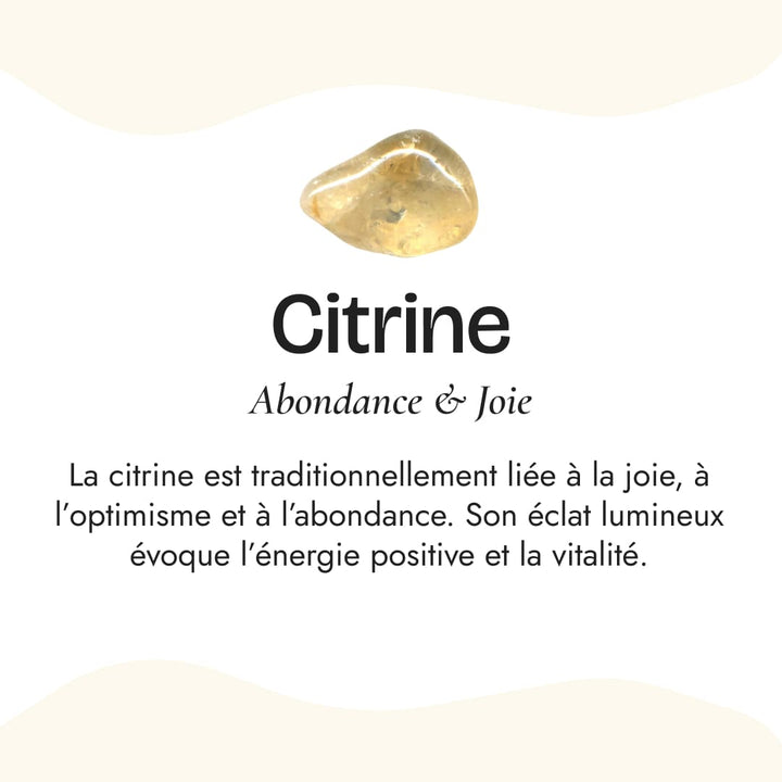 Bracelet "Symboles de Chance" en Jade, Citrine & Hématite