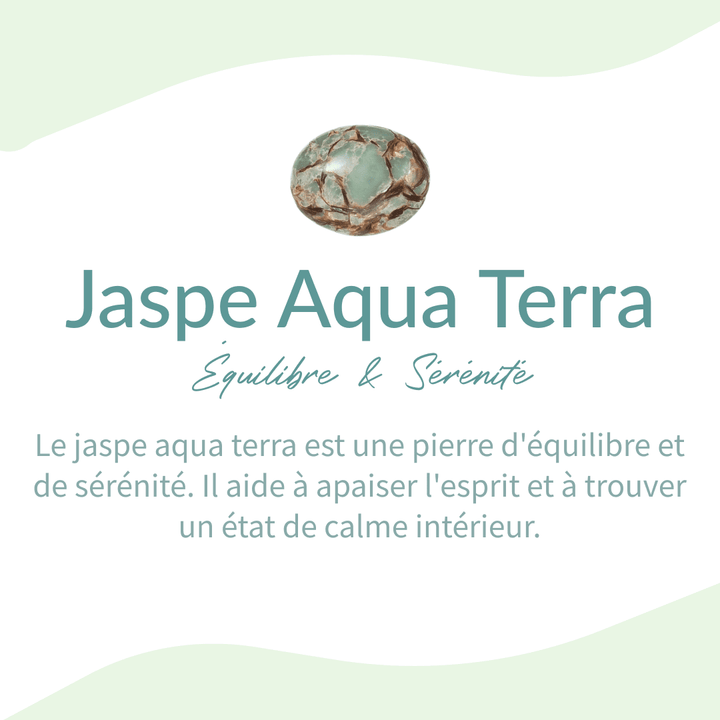 Collier Mala 108 Perles en Jaspe Aqua Terra, Amazonite & Quartz Rose