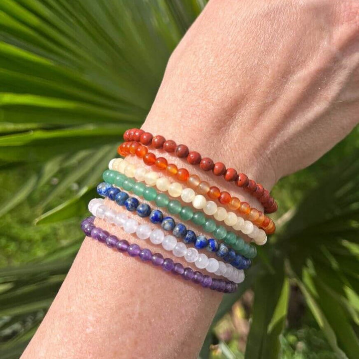 Ensemble "Ouverture des 7 Chakras" en Pierres Naturelles