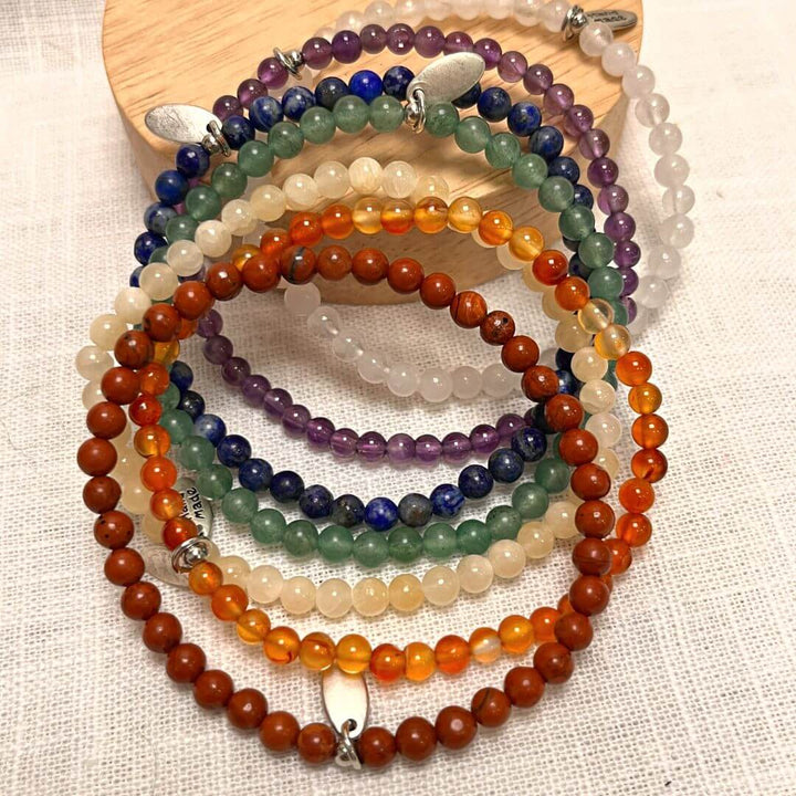 Ensemble "Ouverture des 7 Chakras" en Pierres Naturelles